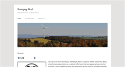Desktop Screenshot of pompeymall.com